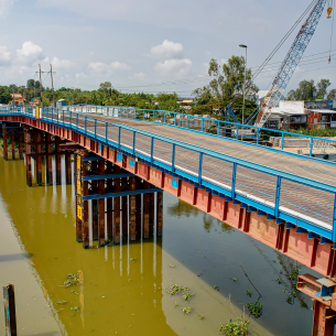 Thép cầu tạm