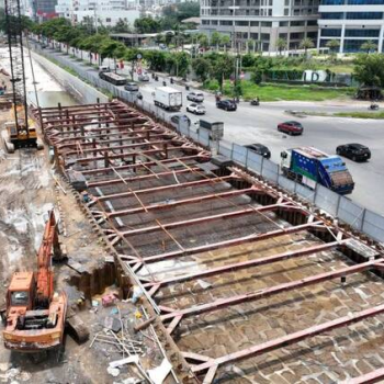 Hầm chui Nguyễn Văn Linh - Quận 7 - Tp.HCM