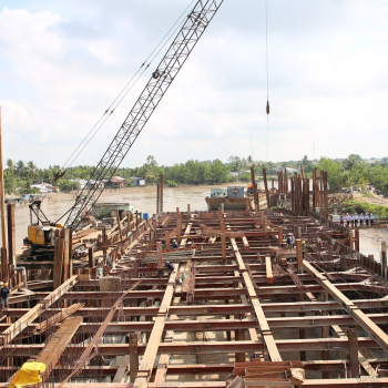 Cống Âu Thuyền Rạch Mọp - Sóc Trăng