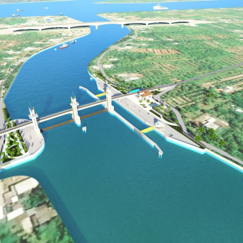 Cống Âu Thuyền Rạch Mọp - Sóc Trăng