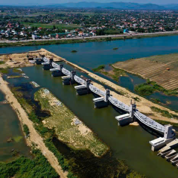Đập ngăn mặn Sông Trà Khúc - Quảng Ngãi