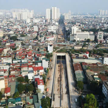 Hầm chui đường Giải Phóng - Hà Nội