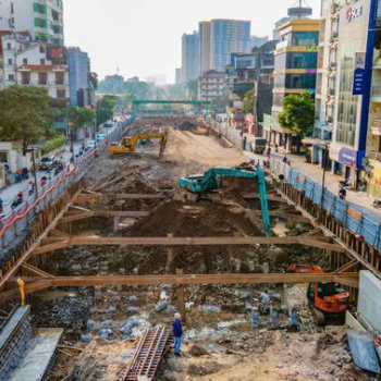 Hầm chui đường Giải Phóng - Hà Nội
