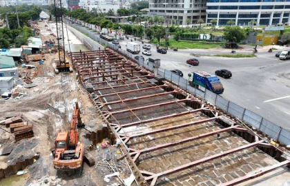 Hầm chui Nguyễn Văn Linh - Quận 7 - Tp.HCM