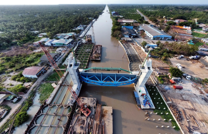 Cống Nguyễn Tấn Thành - Tiền Giang