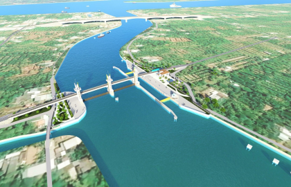 Cống Âu Thuyền Rạch Mọp - Sóc Trăng