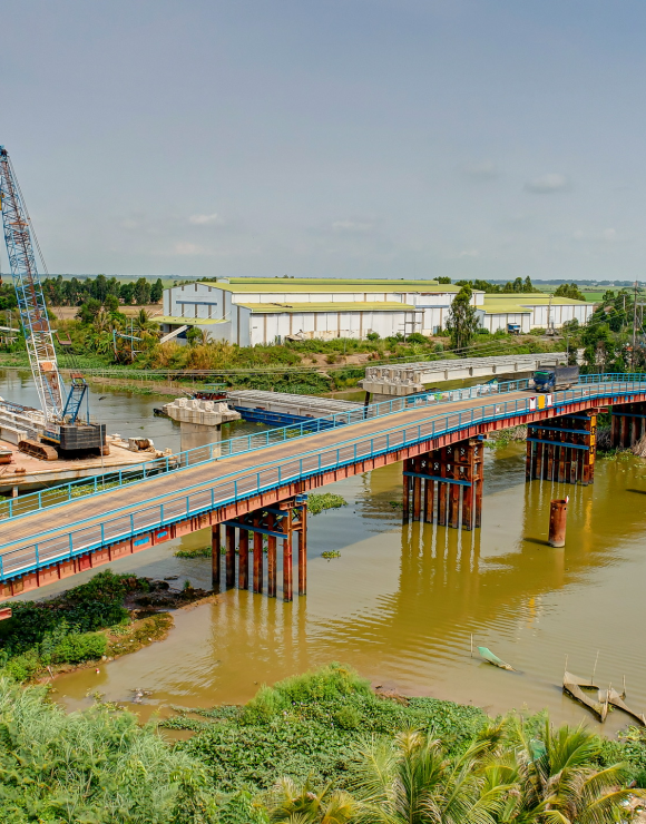 Thép cầu tạm