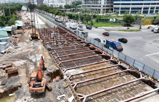 Hầm chui Nguyễn Văn Linh - Quận 7 - Tp.HCM